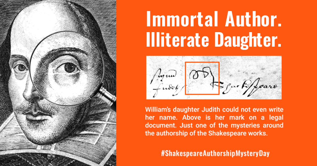 Shakespeare’s Illiterate Family.