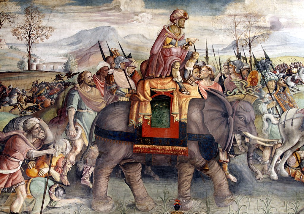 Hannibal’s War Elephants.